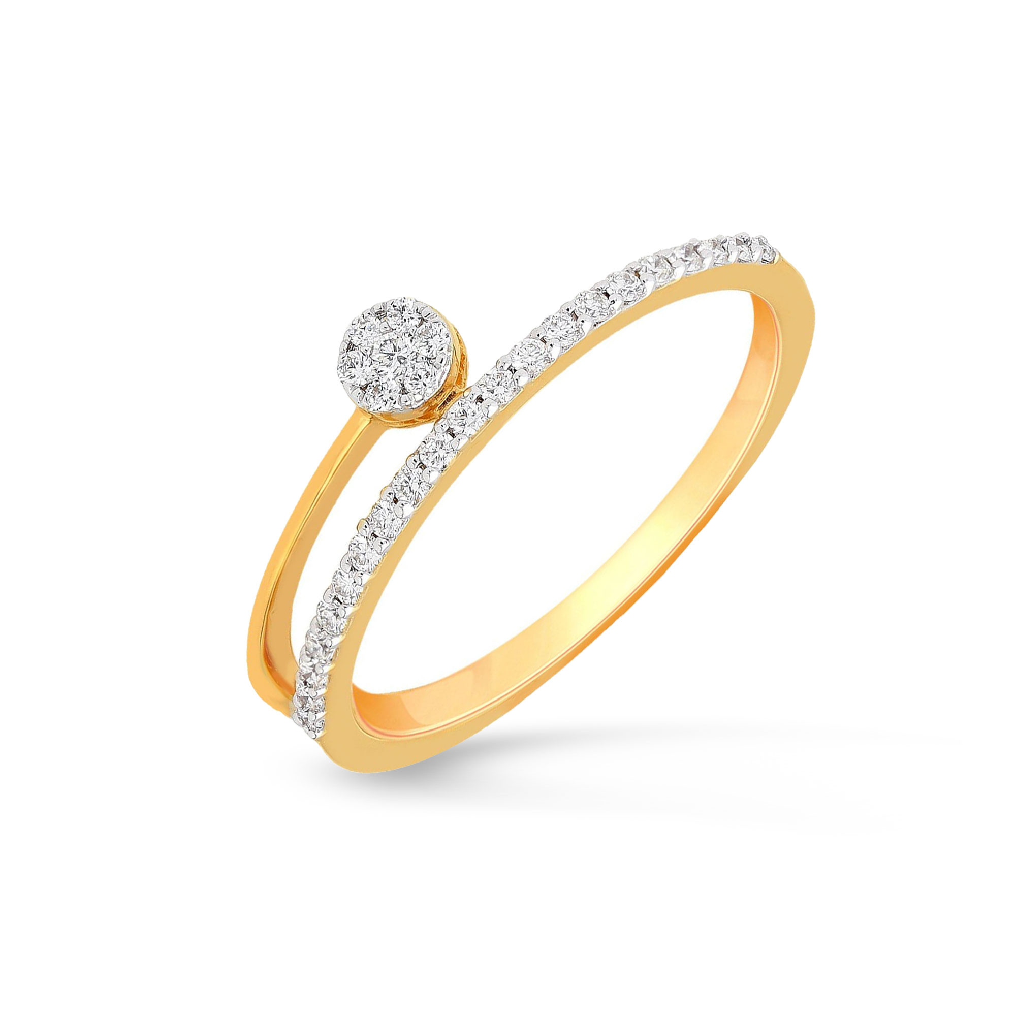 Buy Mine Diamond Ring AMR01A0032 for Women Online | Malabar Gold & Diamonds